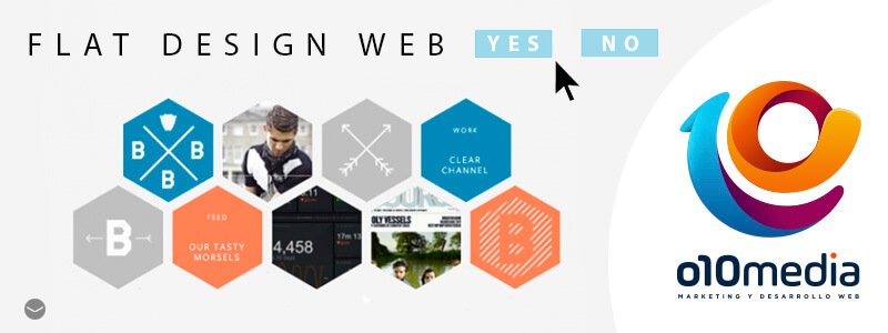 flat design web