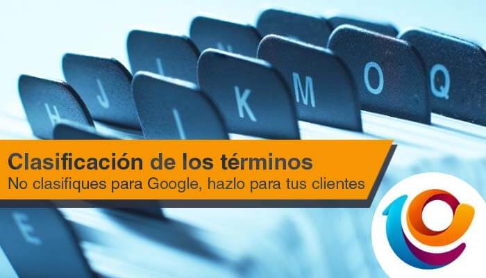 clasificacion de terminos orientados seo